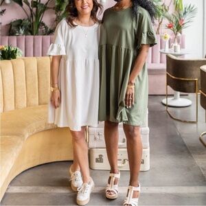 JILLIAN HARRIS x JARDINE DOMAINE baby doll dress